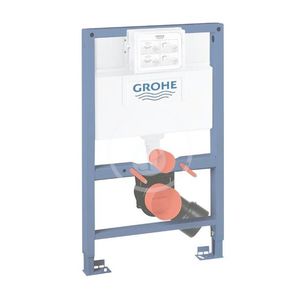 GROHE - Rapid SL Predstenový inštalačný prvok na závesné WC, splachovacia nádržka GD2 38526000 vyobraziť