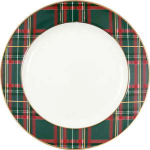 Biely dezertný porcelánový tanier s vianočným motívom ø 20, 5 cm Dagmar – Green Gate vyobraziť