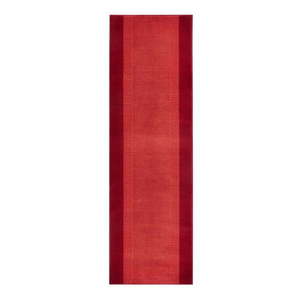 Červený behúň Hanse Home Basic, 80 x 350 cm vyobraziť