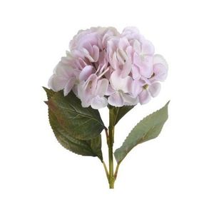 Umelá kvetina Hortenzia svetloružová, 65 cm vyobraziť