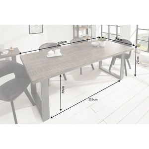 Jedálenský stôl THOR Dekorhome 160x90x77 cm vyobraziť