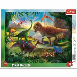 TREFL Dinosauři 25 dielov puzzle vyobraziť