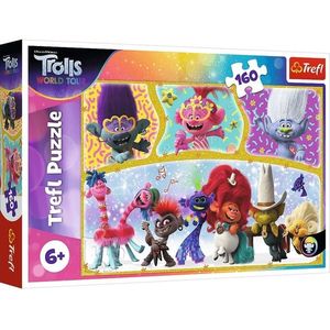 Trefl Trollové 2 Buď šťastný 160 dielov puzzle vyobraziť