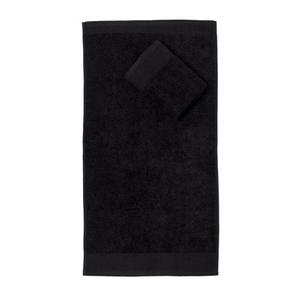 Bavlnený uterák Aqua 50x100 cm čierny vyobraziť