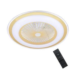 LED Stmievateľné stropné svietidlo s látorom ZONDA LED/48W/230V zlatá + DO vyobraziť
