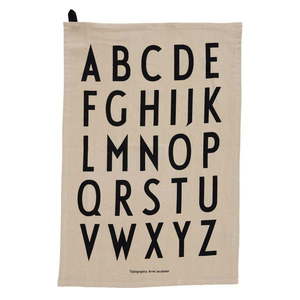 Bavlnené utierky v súprave 2 ks 40x60 cm – Design Letters vyobraziť