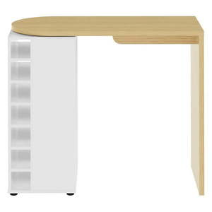 Barový stôl s doskou v dubovom dekore 110x50 cm Roll - TemaHome vyobraziť