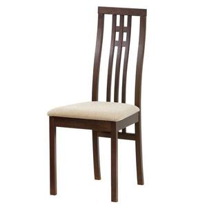 Sconto Jedálenská stolička AMANDA orech/béžová vyobraziť