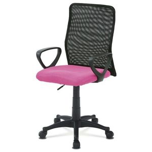 Sconto Kancelárska stolička FRESH ružová/čierna vyobraziť