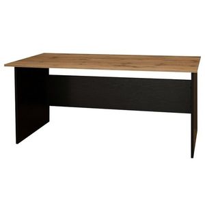Sconto Písací stôl BÁRA SC 208 dub wotan/čierna vyobraziť