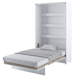 Sconto Jednolôžková sklápacia posteľ BED CONCEPT 1 biela/vysoký lesk, 120x200 cm vyobraziť