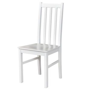 Sconto Jedálenská stolička BOLS 10 D biela vyobraziť