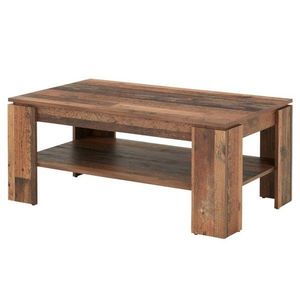 Sconto Konferenčný stolík HARRISON tmavé drevo s patinou vyobraziť