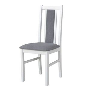 Sconto Jedálenská stolička BOLS 14 biela/svetlosivá vyobraziť