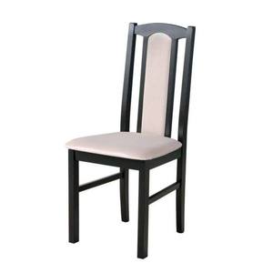 Sconto Jedálenská stolička BOLS 7 čierna/béžová vyobraziť