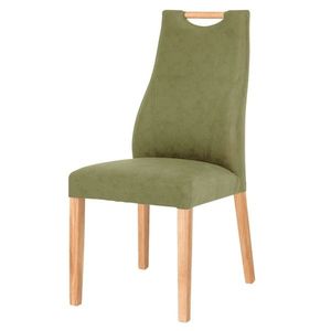 Sconto Jedálenská stolička NAILA dub olejovaný/zelená vyobraziť
