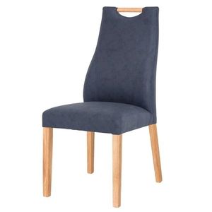 Sconto Jedálenská stolička NAILA dub olejovaný/modrá vyobraziť