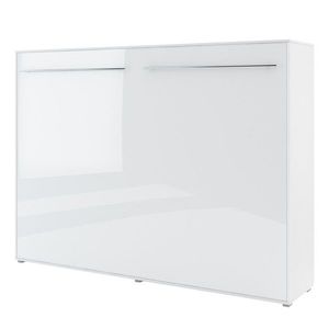 Sconto Sklápacia posteľ CONCEPT PRO CP-04 biela vysoký lesk, 140x200 cm, horizontálna vyobraziť