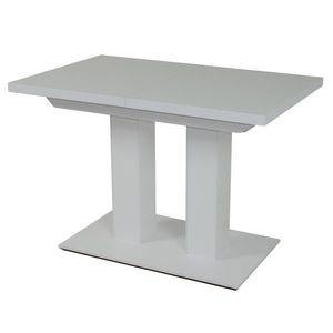 Sconto Jedálenský stôl SENWE 1 biela/110cm vyobraziť