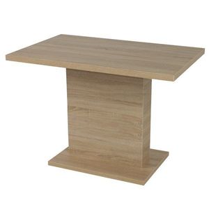 Sconto Jedálenský stôl SHIDA 1 dub sonoma, šírka 130 cm vyobraziť