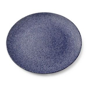 Dekoratívny tanier Blanche Colours XXX 33 cm modrý vyobraziť
