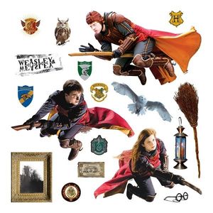 Samolepiaca dekorácia Harry Potter Metlobal, 30 x 30 cm vyobraziť