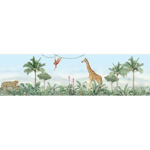 Samolepiaca bordúra Jungle, 500 x 9, 7 cm vyobraziť
