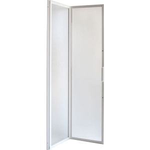 HOPA - Sprchové dvere DIANA - Farba rámu zásteny - Hliník biely, Rozmer A - 80 cm, Smer zatváranie - Univerzálny Ľavé / Pravé, Výplň - Polystyrol 2, 2 mm (acrilico), Výška - 185 cm OLBSZ80 vyobraziť