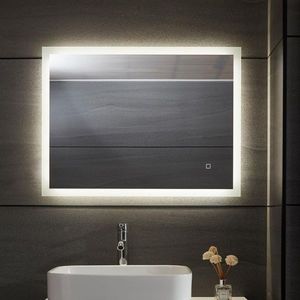 AQUAMARIN kúpeľňové zrkadlo s LED osvetlením, 100 x 60 cm vyobraziť