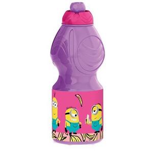 STOR Plastová fľaša Mimoni 400ml fialová vyobraziť
