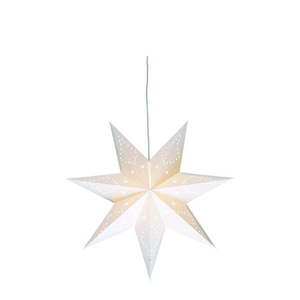 Biela vianočná svetelná dekorácia ø 75 cm Saturnus – Markslöjd vyobraziť