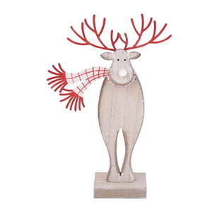 Vianočná figúrka soba so šálom Ego Dekor vyobraziť