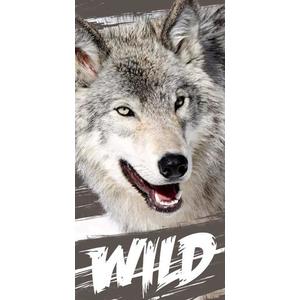 Bavlnený uterák Wild Vlk 006 - 70x140 cm vyobraziť