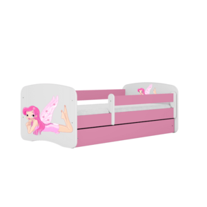 Detská posteľ Babydreams víla s krídlami ružová vyobraziť