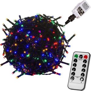 VOLTRONIC Vianočná reťaz 60 m, 600 LED, farebná, ovládač vyobraziť