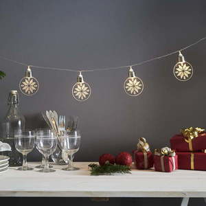 Svetelná reťaz s vianočným motívom počet žiaroviek 10 ks dĺžka 180 cm Ornament – Star Trading vyobraziť