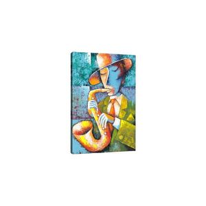 Obraz Tablo Center Saxophone, 50 × 70 cm vyobraziť