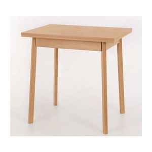 Jedálenský stôl Trier II 75x55 cm, buk, rozkladacia% vyobraziť