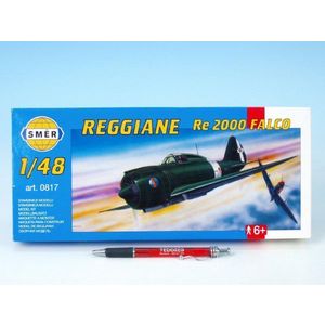 Reggiane Falco RE 2000 Model 1: 16, 1x22cm v krabici 31x13, 5x3, 5cm vyobraziť