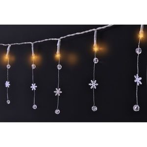 Svetelná dekorácia biela - Vianoce - 20 LED teplá biela vyobraziť