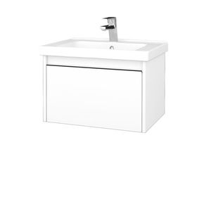 Dreja - Kúpeľňová skrinka BONO SZZ 65 (umývadlo Harmonia) - N01 Biela lesk / Úchytka T33 / N01 Biela lesk 204037J vyobraziť
