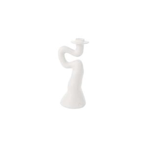 Biely polyresinový svietnik Swirl - PT LIVING vyobraziť