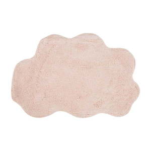 Ružová bavlnená kúpeľňová predložka Foutastic Cloud vyobraziť
