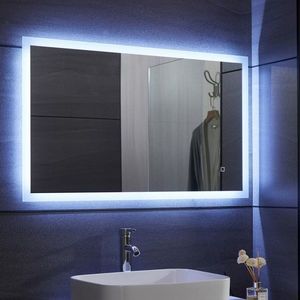 Aquamarin Kúpeľňové LED zrkadlo - 80 x 60 cm vyobraziť