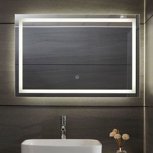 AQUAMARIN kúpeľňové zrkadlo s LED osvetlením, 90 x 60 cm vyobraziť