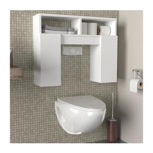 Kúpeľňová skrinka GERONIMO 61x76 cm biela vyobraziť