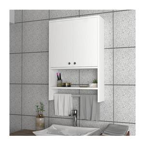 Kúpeľňová nástenná skrinka VIRA 90x59 cm biela vyobraziť