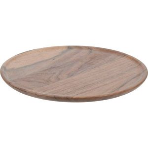 Dekoračný tanier z akáciového dreva, 22 x 1 cm vyobraziť
