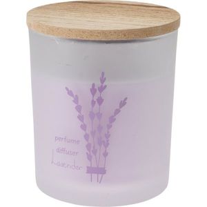 Sviečka v skle Flora home Lavender, 8, 8 x 10 cm vyobraziť