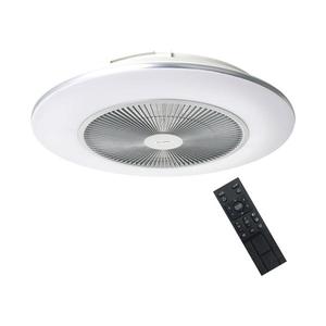LED Stmievateľné stropné svietidlo s látorom ARIA LED/38W/230V strieborná + DO vyobraziť